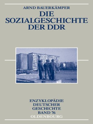 cover image of Die Sozialgeschichte der DDR